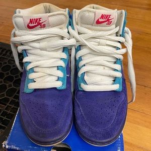 Nike Dunk High Pro SB Germain Blue/White-Chlrn Blue sz 4